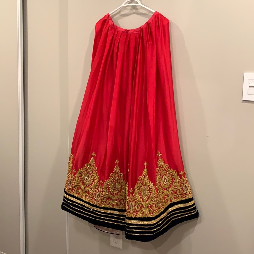 Velvet Lehenga